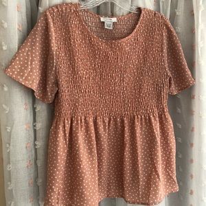 Peplum Top